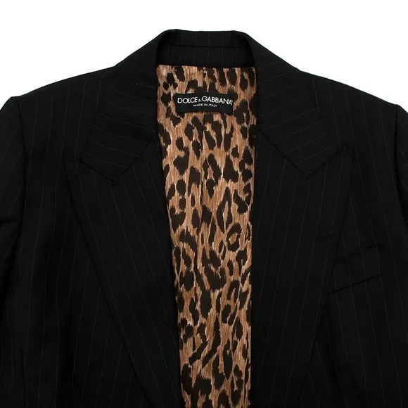 HOST ✅🥳 DOLCE & GABBANA Pinstripe Fitted Blazer - Picture 3 of 16